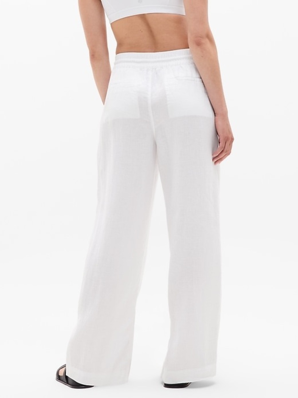 Athleta 100% Linen Retreat Pant - Picture 4 of 7